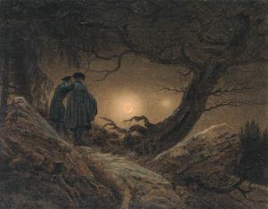 Moon 1819-20, Oil on canvas, 35 x 44 cm,