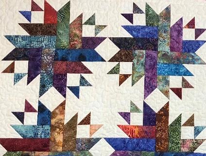 *January Classes* Thursday, January 3 rd, Nova Quilt 1:00 pm - 4:00 pm Class Fee: $25 Instructor: Ardith Alumbaugh Book Required This is a shop favorite! It uses a Jelly Roll!
