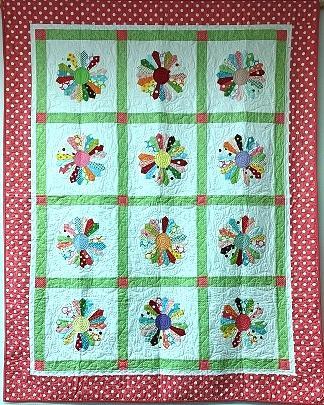 Scrappy Dresden Plates Teacher Tammy Spencer Mondays - Feb 25, Mar 11 and 25, 1-4pm (3 classes) A perfect quilt to use up those scraps!