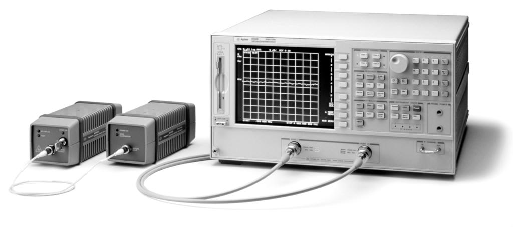 Agilent 8702E Lightwave Component Analyzer Technical Specifications 300 khz to 3 GHz or 6 GHz This technical data sheet describes the measurement accuracy and operating conditions of the 8702E