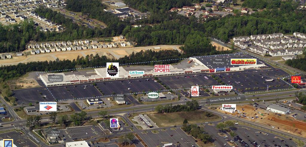 EAST POINTE PLAZA COLUMBIA, SC SIZE 278,308 square feet DEMOGRAPHICS 1 mile 3 mile 5 mile 6,949 37,754 91,862 Households