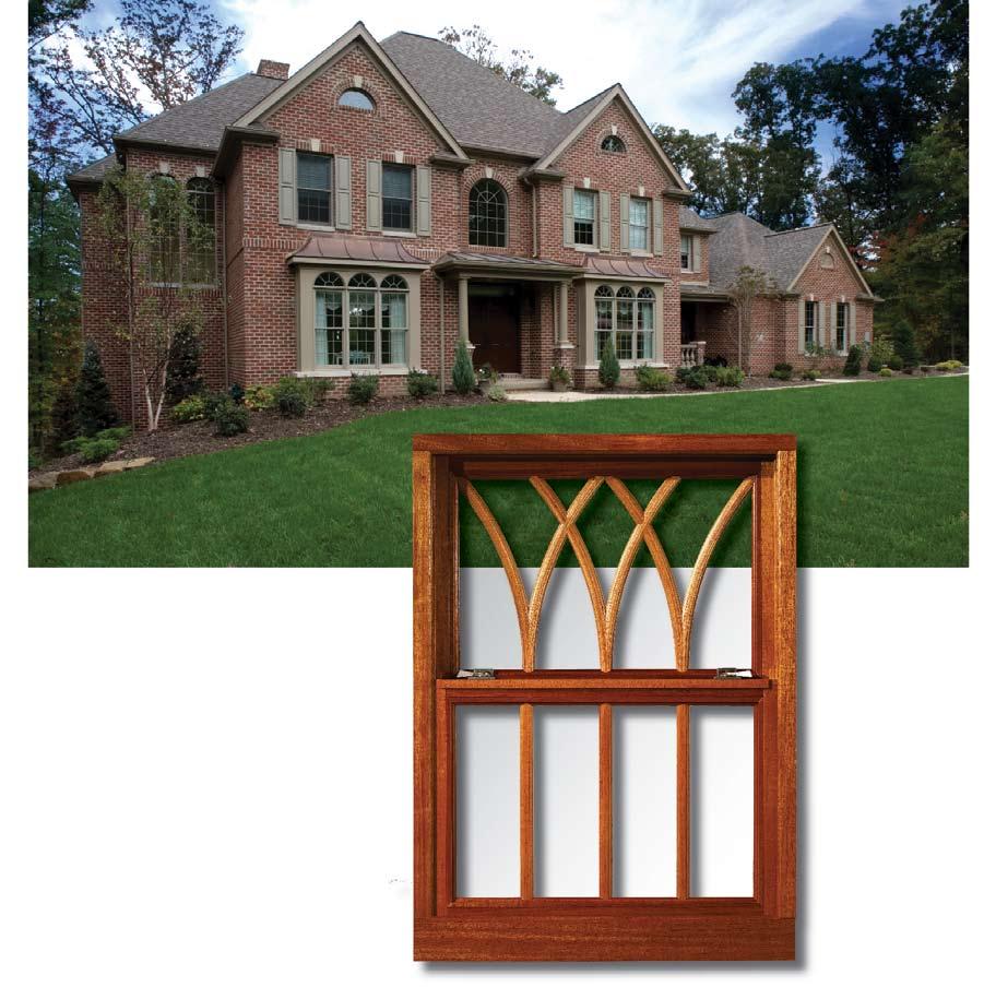 With no unsightly jambliners inside or out, it frames any view with sleek, natural, all-wood beauty.