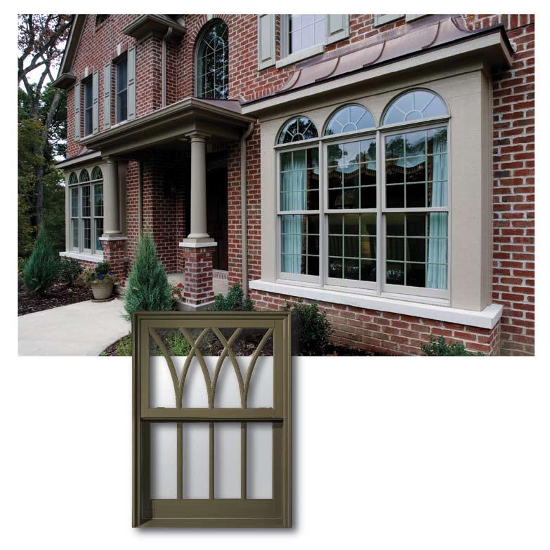 Kingsview single hung windows While the Kingsview is certainly ideal for historic renovations, it comes in a wide assortment of options to fit any architectural style.
