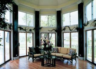Decorative glazing: Bronze, gray, obscure or stained glass. Grilles: Hurd divided lite, removable wood grilles or grilles in airspace.