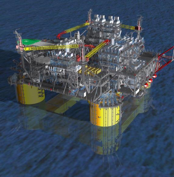 50% First production September 2016 13 th FPSO in Shell s portfolio Subsea infrastructure beneath 9,500 feet of