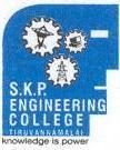 SKP Engineering College Tiruvannamalai 606611 A Course Material on Electrical