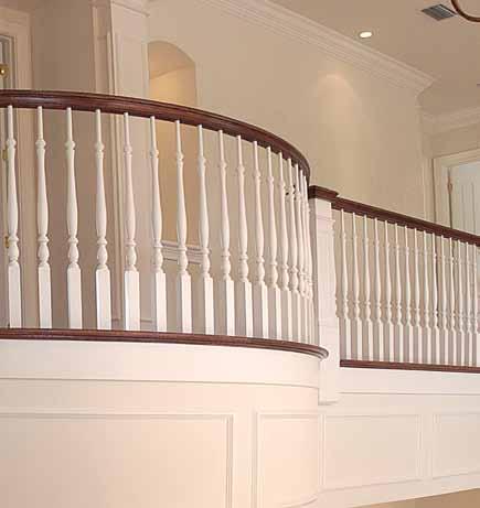 Newel Posts Newel Drop LJ-4099A Consider box newels for your stairway from our Hierloom Collection on pages 36-41 Post to Post