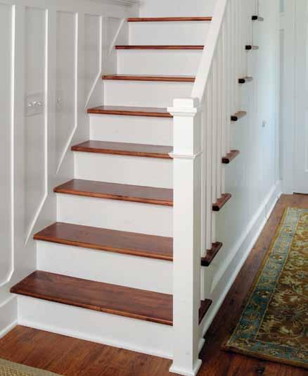 Crisp Collection LJ-6000 LJ-6002* Handrails and Square Balusters Non-Plowed Handrails and Round Balusters LJ-6010 LJ-6109 Newel Posts Note: The balusters shown on this page can also be used with any