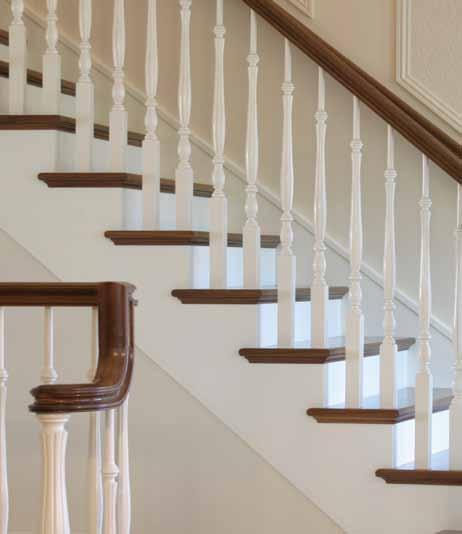 Harbor Collection Non-Plowed Handrails and Pin Top Balusters Plowed Handrails and Square Top Balusters LJ-6109 LJ-6210 LJ-6109P1 Over the Post LJ-6400 LJ-6701 LJ-6519 LJ-6900 Shoerail & Fillet