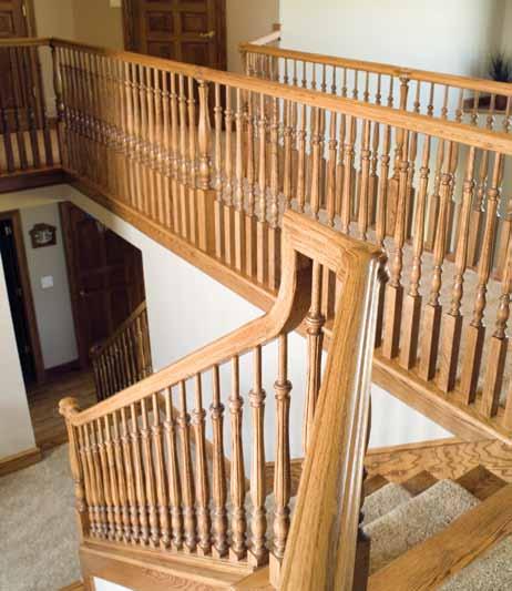 LaSalle Collection Non-Plowed Handrails and Pin Top Balusters Plowed Handrails and Square Top Balusters LJ-6010 LJ-6109 LJ-6010P LJ-6109P0 Over the Post LJ-6601 LJ-6A10 Shoerail & Fillet LJ-6050