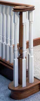 Newel Posts Newel Drop Consider iron newels for your stairway from our Iron Collection on page 68 Over the Post LJP-30108 LJP-30148 LJP-30158 LJP-30188