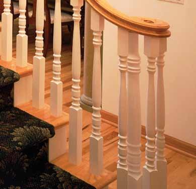 Newel Posts Newel Drop Consider iron newels for your stairway from our Iron Collection on page 68 Over the Post LJ-42708