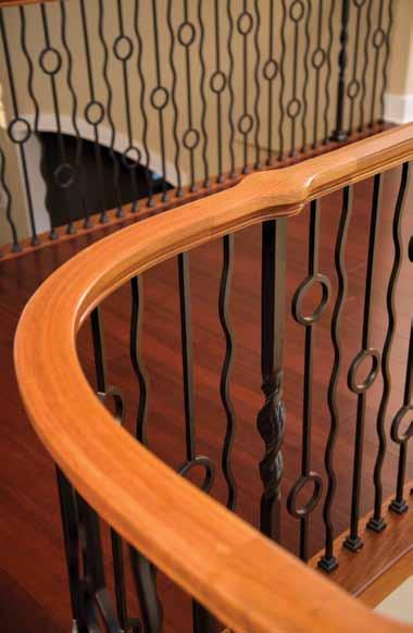 Iron Baluster Options Post to Post
