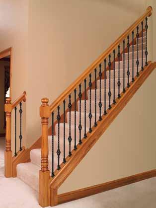 Easily Replace Wood Balusters with Post to Post Over the Post IronPro Pat.