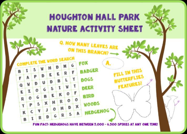 This is a FREE activity for all the family to enjoy. Explore the park, find the markers, complete the challenge and have fun together.