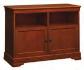 25 in x H 33 in Orleans multi-use consoles feature solid wood construction with select