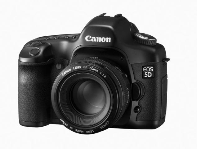 Fig.1 Canon EOS 5D with 50mm lens Lens type used in project: Canon lens EF 24mm 1:1.4 (Fig.2) Fig.2 Canon lens EF 24mm 1:1.