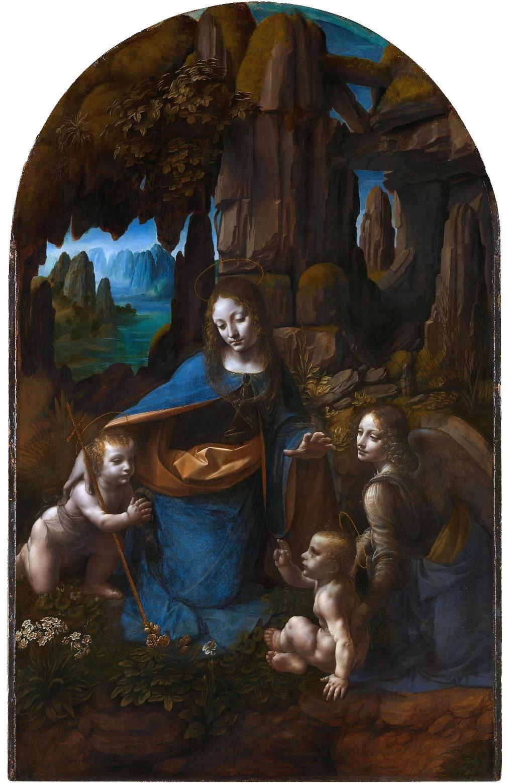 Virgin of the Rocks, National Gallery,