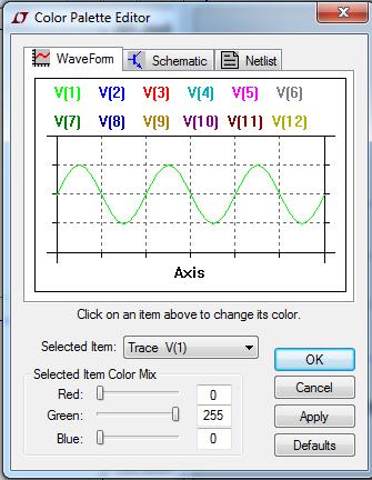Color of trace panel can be adjusted in Tools, Color Panels, WaveForm tab, background in