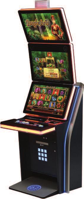 Additional free games can be won during the free game feature and as long as the Balance of Fortune icon is visible, then players can exchange their remaining free games for another option.