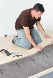 STEP 1 INSTALLATION Install your floor without hassle! Laying a Quick-Step floor is so easy thanks to the patented world-famous Uniclic click system.
