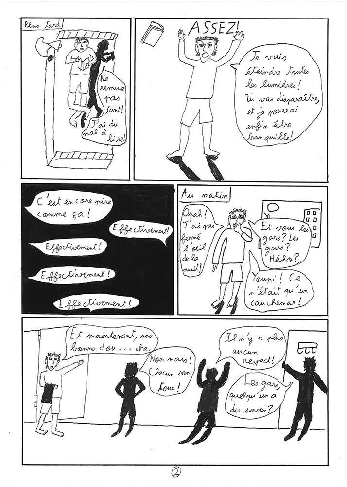 Fig.2. Example of a short comic strip created by Emmanuel, a 15-years old TSC during the Comics n Sciences Workshop on Light (April 2013, Reims, France). References [1] Tatalovic, M. (2009).