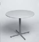 BREAK ROOM TABLE, C36PT High-Pressure Medium Oak Also Available in 48 Round Gray Granite Also Available in 48 Round