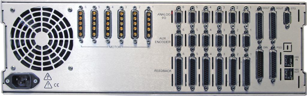 SPECIFICATIONS High-Speed Output Analog I/O STO HyperWire In Drive Racks Digital Output Aux Encoder