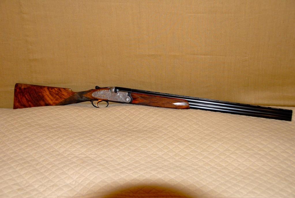 Another aspect of the gun showing the high level of artistry is the pierced top lever.