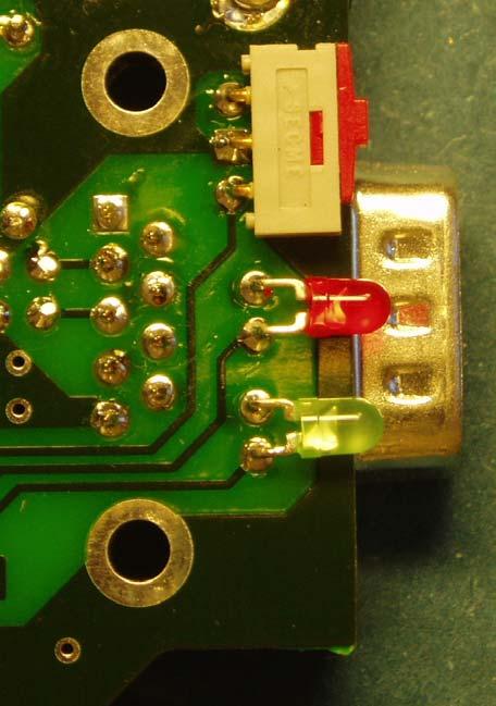 S1 Switch for PCB Solder the switch on the bottom layer of the PCB as shown on the