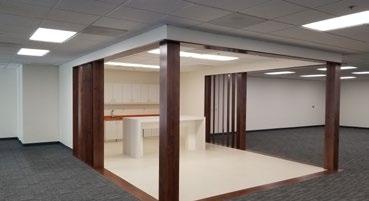 Break Room 76 6 x 6 Cubes 7 Private Offices 4 Conference Rooms VCT 2833 E