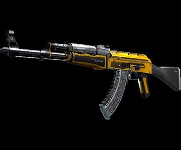 3. MARKET VALUE Everything changed when Valve introduced something new: decorative virtual weapons, known as skins, that could be acquired in the game and sold for real money. "AK-47 Fuel Injector".
