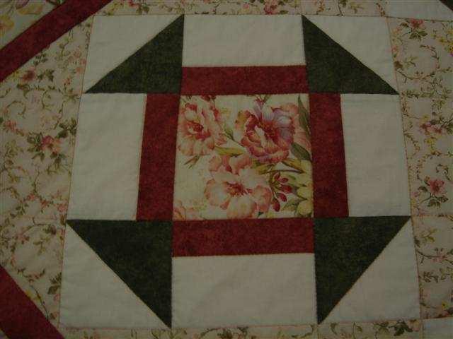 7. Poinsettia: Foundation Pieced Table-Runner (Int) $50.