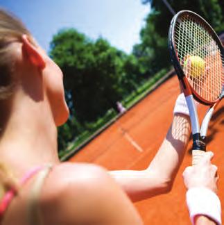 EXPAND YOUR HORIZONS Play tennis,