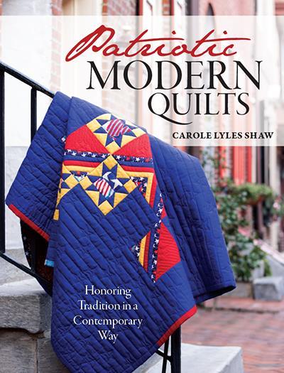 Eleven inspirational patriotic quilt patterns to make a quilt for a service member, veteran or for your own home Options for multiple size projects from placemats to king size quilts Clear