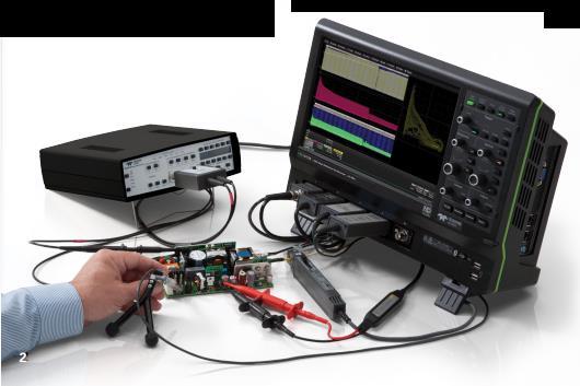 Using Differential Amplifier for Saturation Measurements CMRR 100,000:1 Overdrive recovery 400 V to 100 mv <100