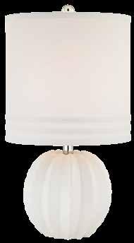 SHADE: 10 W 11 H D2908 SEYCHELLES TABLE LAMP CERAMIC WITH