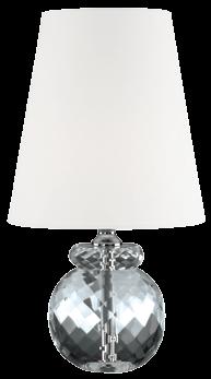 8004 CUT CRYSTAL TABLE LAMP CLEAR CRYSTAL SIZE: 9 W 16 H SHADE: 9 W 11 H 743T BEVELED CRYSTAL SQUARE TABLE LAMP CLEAR CRYSTAL SIZE: 14 W 28 H