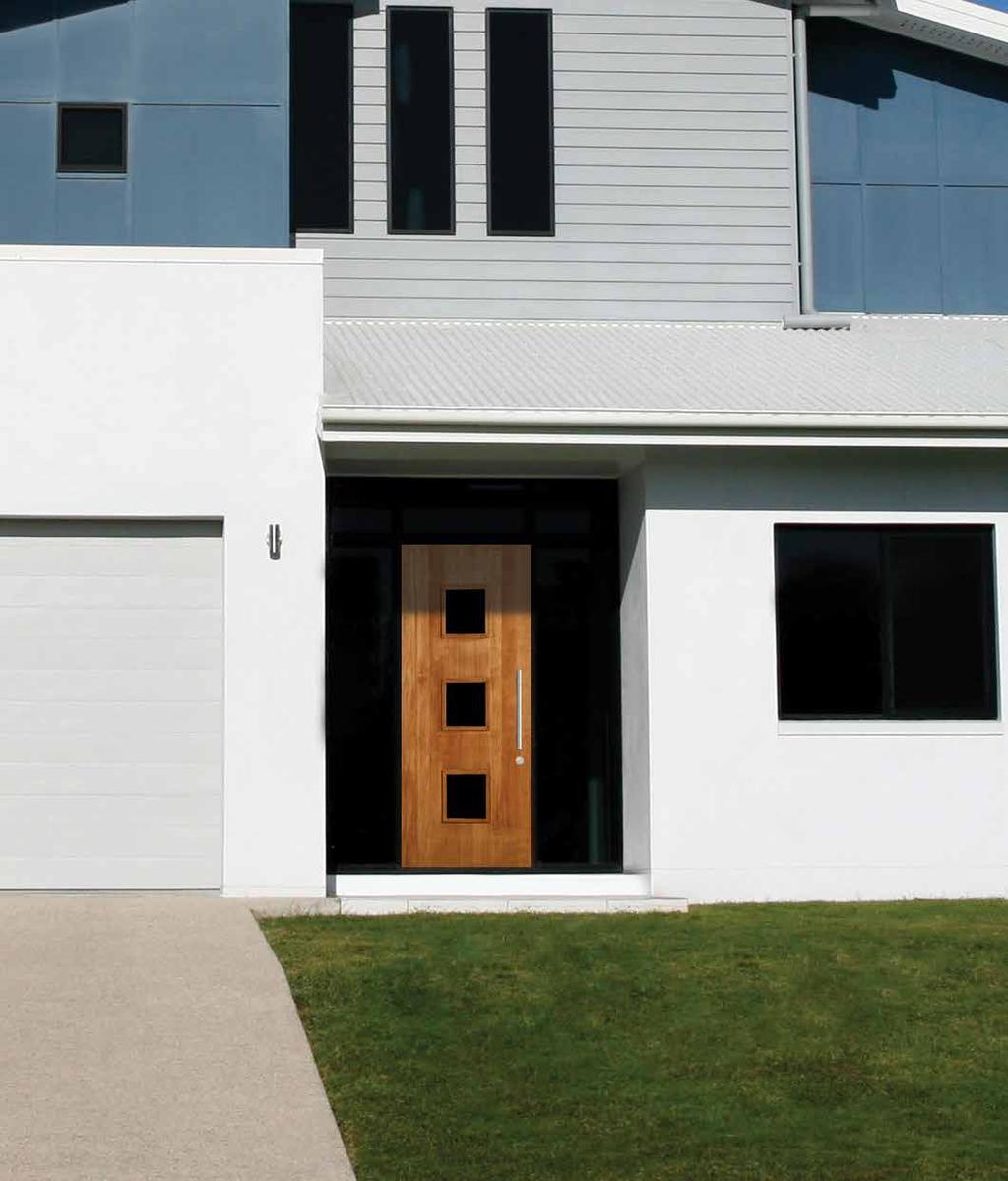 CONTEMPORARY EXTERIOR DOORS Like the trees we use in our handcrafted wood products, contemporary design is living, adapting and ever changing.