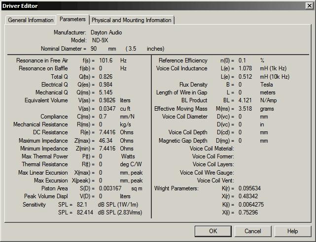 Figure 2 shows the Parameters page of the DATS Driver Editor. Because space on the main screen is limited, only select parameters can be displayed there.