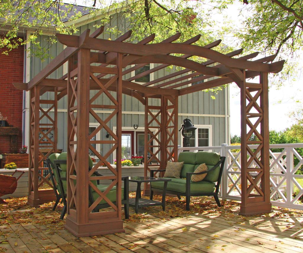 Pergola Room Kit Installation and Operating Instructions YM12514 Yardistry North America Toll Free Customer Support: 1.888.509.4382 info@yardistrystructures.