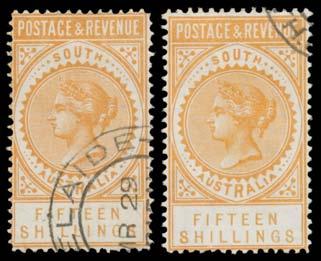 The decision was made to print each value in a different colour but as the dies had already been prepared it meant that the stamps were still printed in two operations.