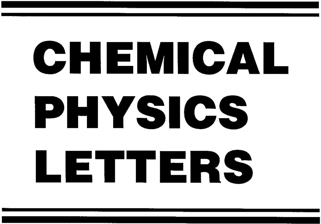 1 September 2000 Ž. Chemical Physics Letters 327 2000 85 90 www.elsevier.