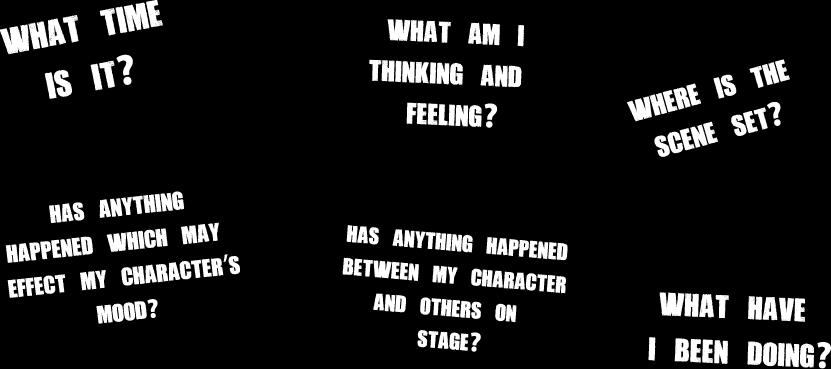 These are clues about a character s personality and