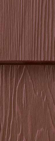 5" White Cedar Shingle Homestead Red (406) Finish the look with the right