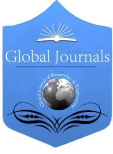 Global Journal of Researches in Engineering Chemical Engineering Volume 1 Issue Version 1.0 Year 01 Type: Double Blind Peer Reviewed International Research Journal Publisher: Global Journals Inc.