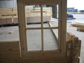 Doors and windows installation 1 step: Firstly from outside you have to put the window