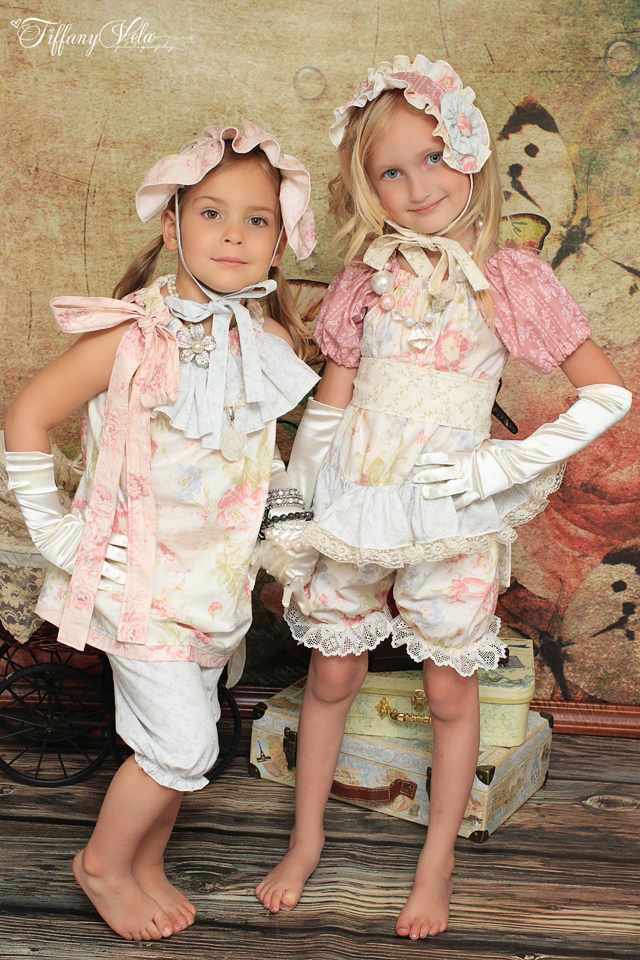 Barbara's Bloomers and Bonnet Set By: Create Kids Couture Difficulty