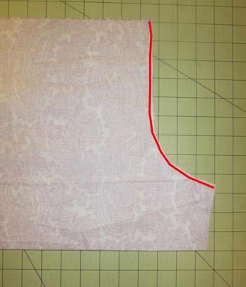 Step 1(optional): Open up the fabric to its complete width and fold both ends in half width wise towards the center.