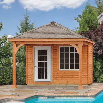 Our Wood Villas are available in either cedar or knotty pine siding. Ad